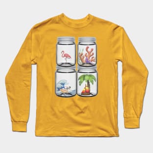 Canned Vacation Memories! Long Sleeve T-Shirt